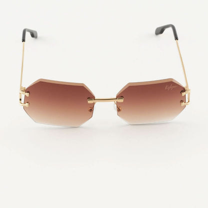 Nedge Brown Sonnenbrillen