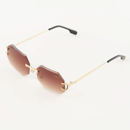 Nedge Brown Sonnenbrillen